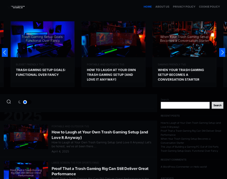 Televisionsworld.com thumbnail