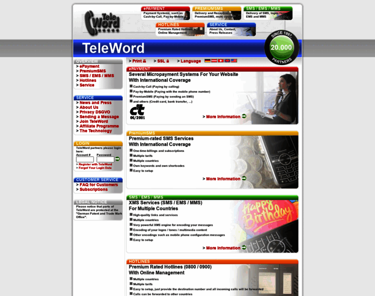 Teleword.net thumbnail