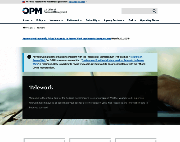 Telework.gov thumbnail Telework.gov thumbnail