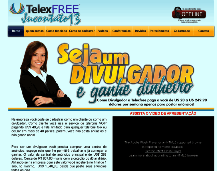 Telexfreejucontato13.com.br thumbnail Telexfreejucontato13.com.br thumbnail