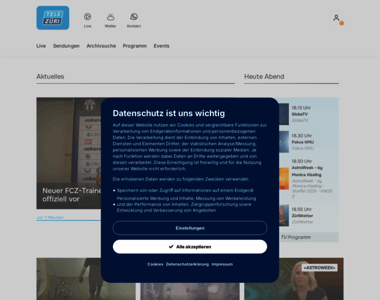 Telezueri.ch thumbnail Telezueri.ch thumbnail