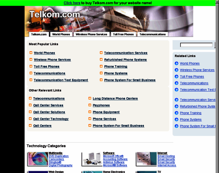 Telkom.com thumbnail
