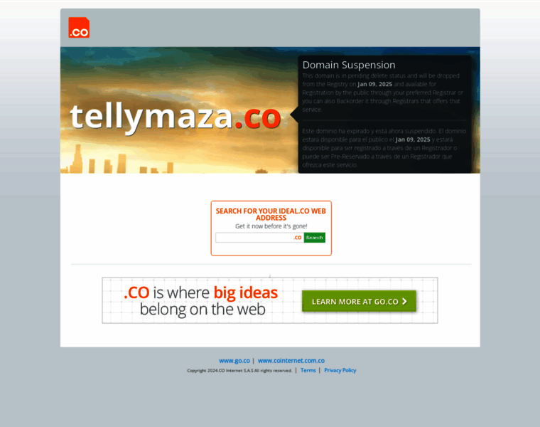 tellymaza at WI. Expired domain expired