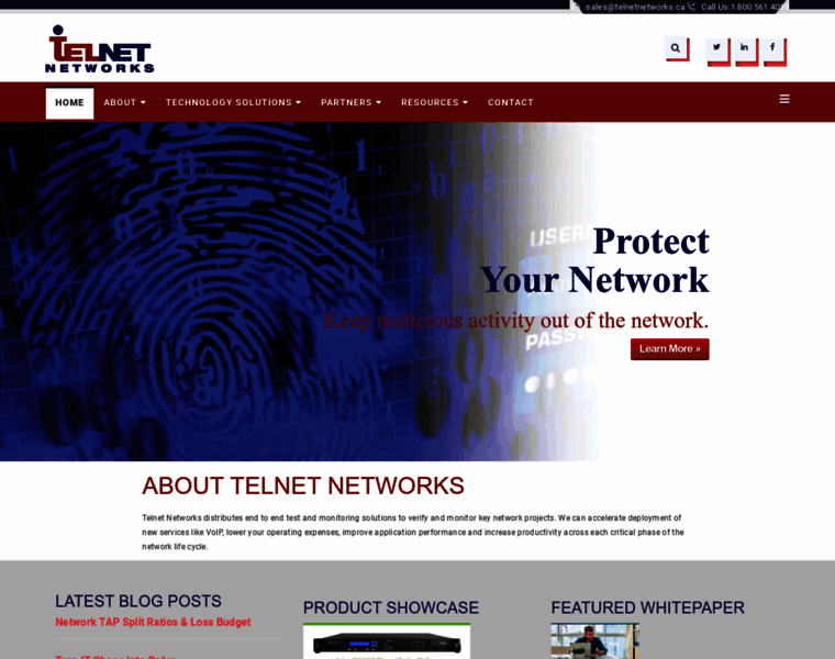 Telnetnetworks.ca thumbnail