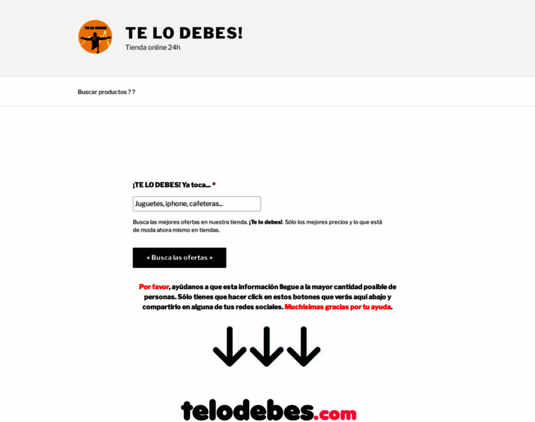 Telodebes.com thumbnail