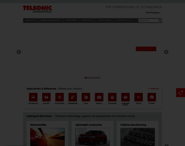 Telsonic.com thumbnail