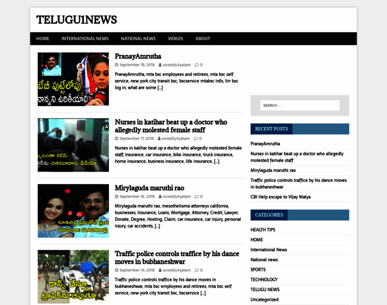 Telugu1news.com thumbnail