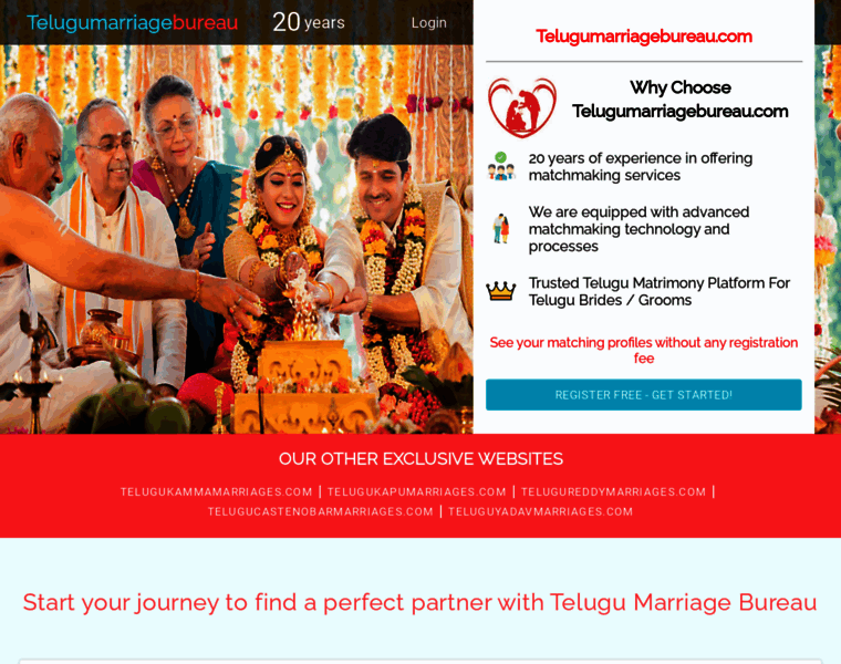 Telugumarriagebureau.com thumbnail