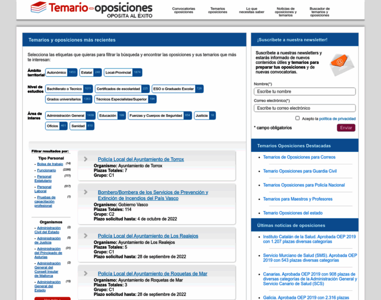 Temario-oposiciones.com thumbnail