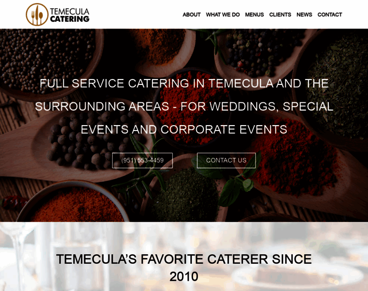 Temecula-catering.com thumbnail