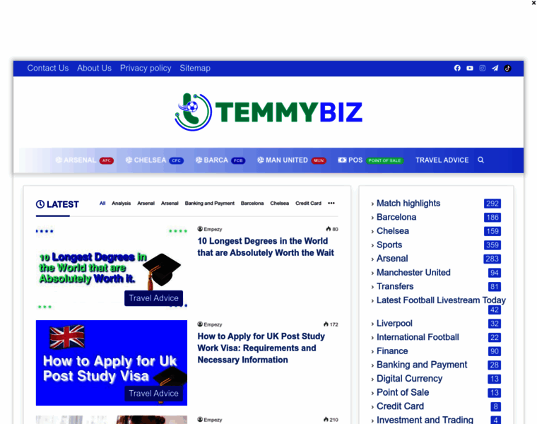 Temmybiz.com thumbnail