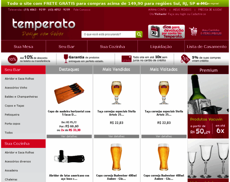 Temperato.com.br thumbnail