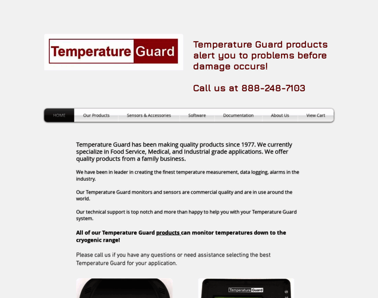 Temperatureguard.com thumbnail