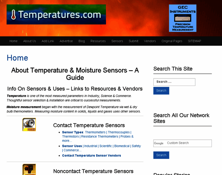 Temperatures.com thumbnail