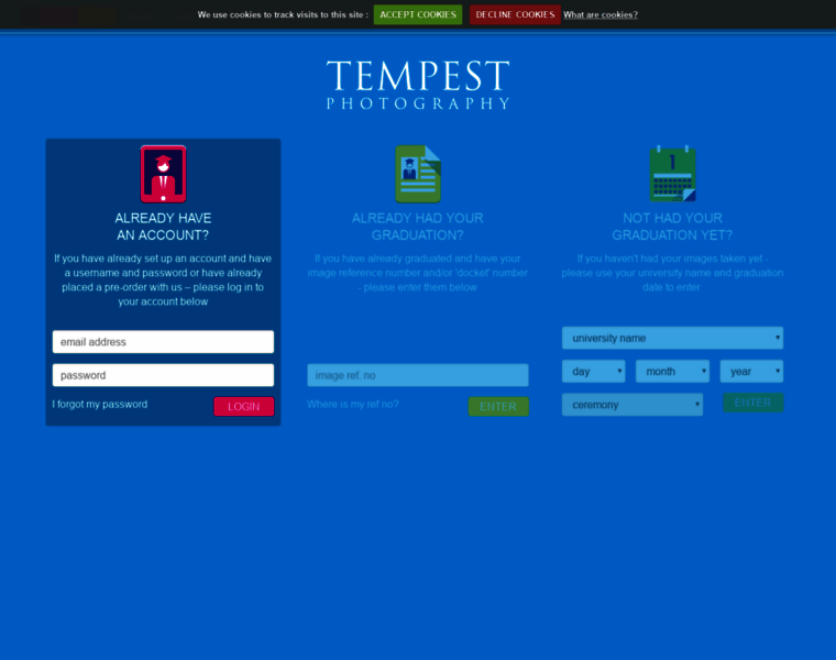 Tempest-graduations.co.uk thumbnail
