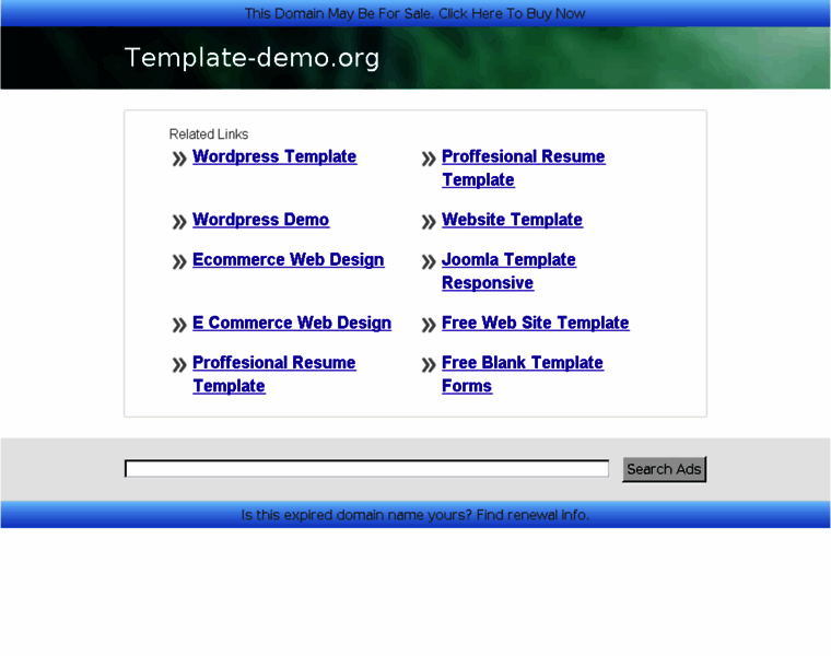 Template-demo.org thumbnail