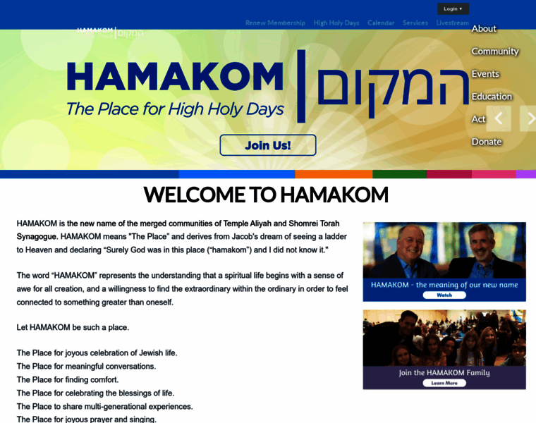 Templealiyah.org thumbnail