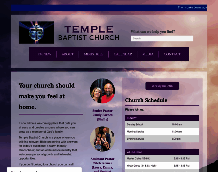Templebaptistrichland.com thumbnail