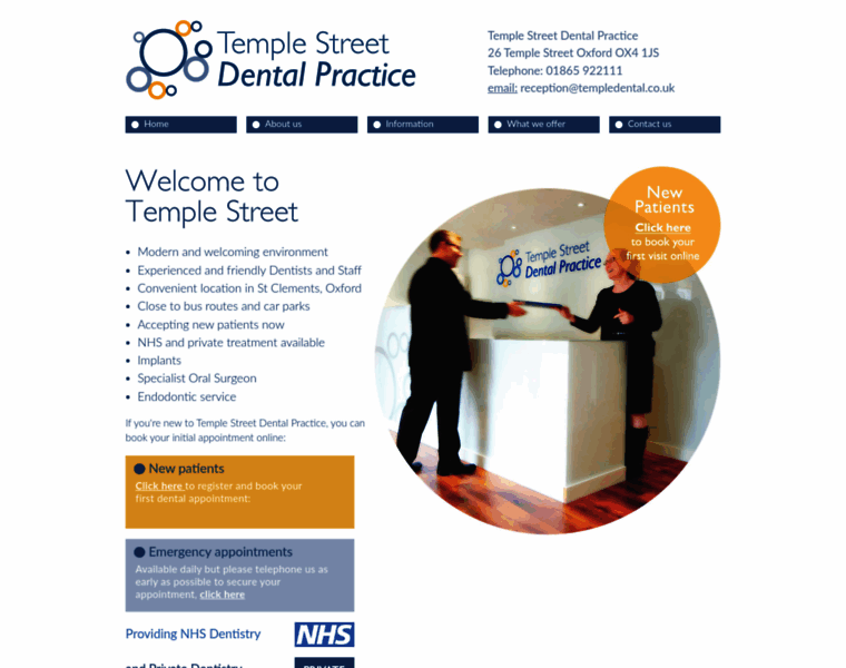 Templedental.co.uk thumbnail