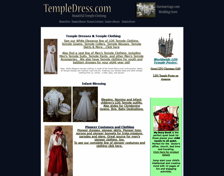 Templedress.com thumbnail