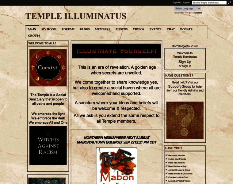 Templeilluminatus.com thumbnail