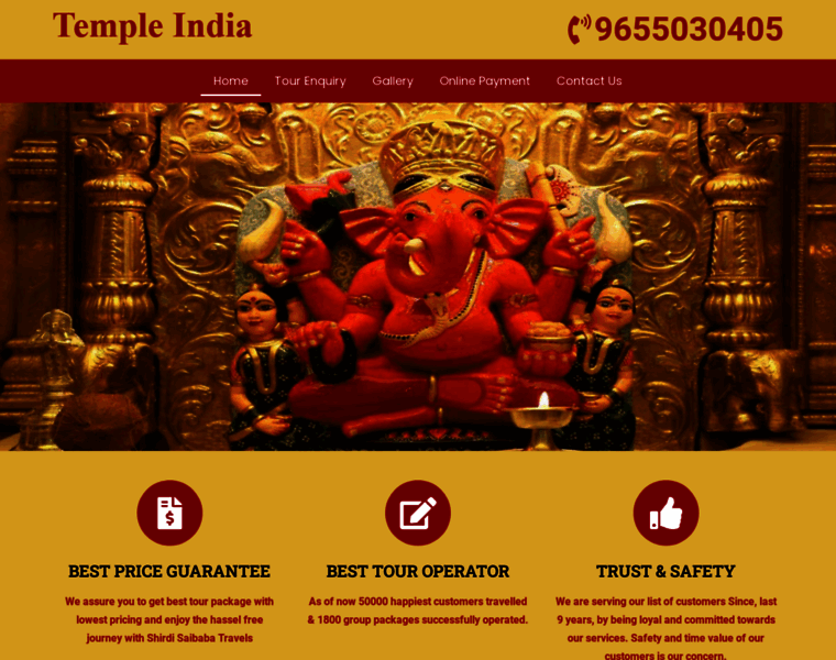 Templeindia.in thumbnail
