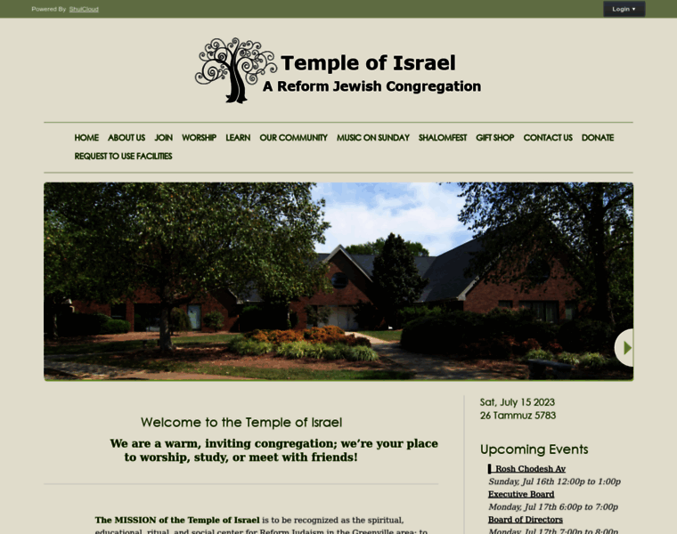 Templeofisrael.org thumbnail