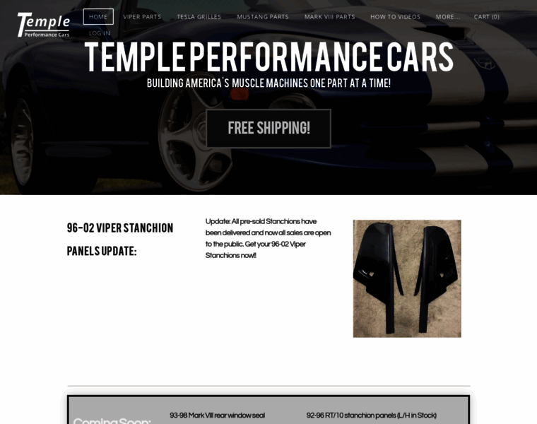Templeperformancecars.com thumbnail