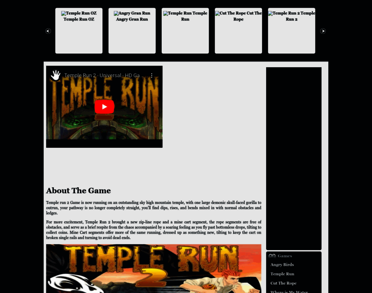 Templerun2.com thumbnail