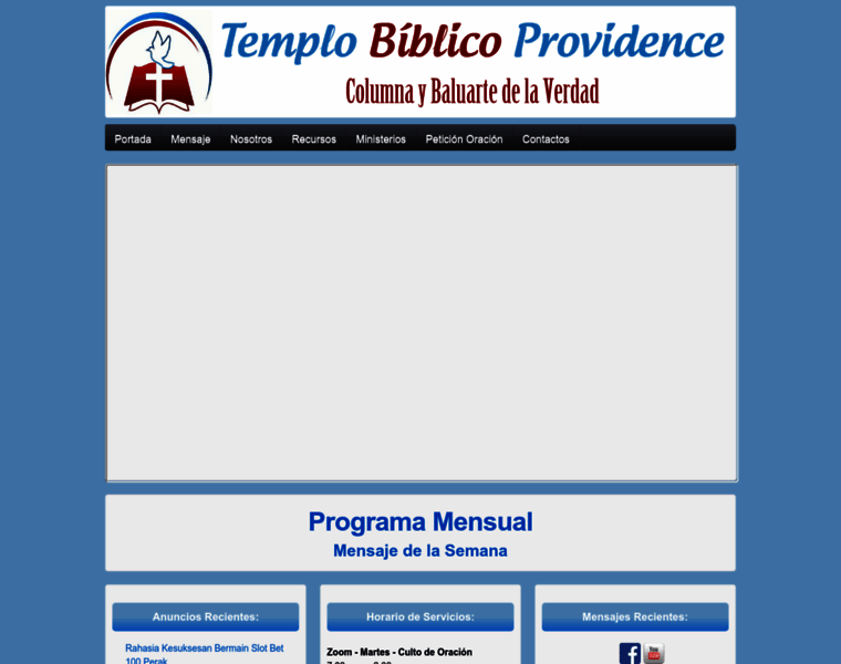 Templobiblicoprovidence.org thumbnail