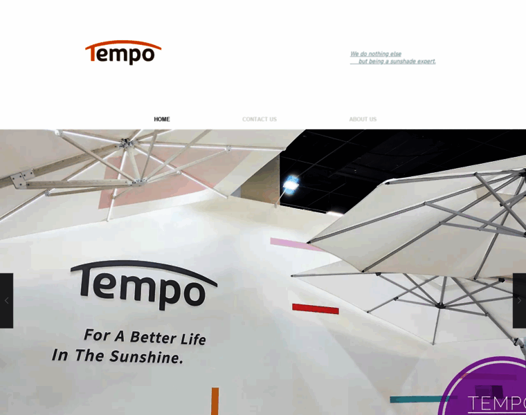 Tempo-sunshade.com thumbnail
