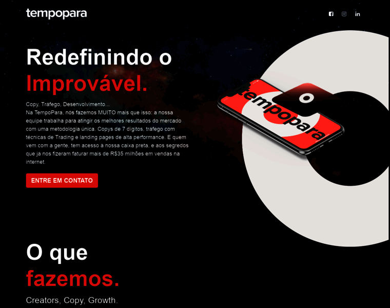 Tempopara.com.br thumbnail