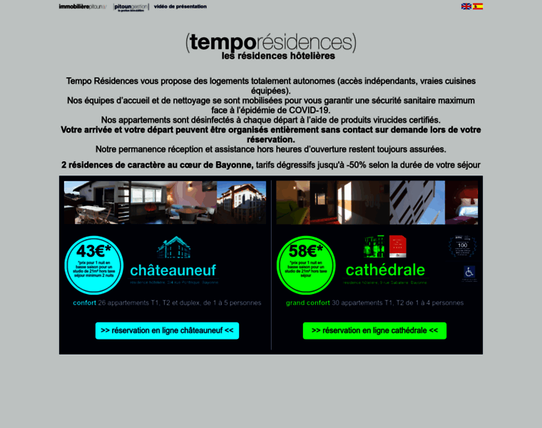 Temporesidence.com thumbnail