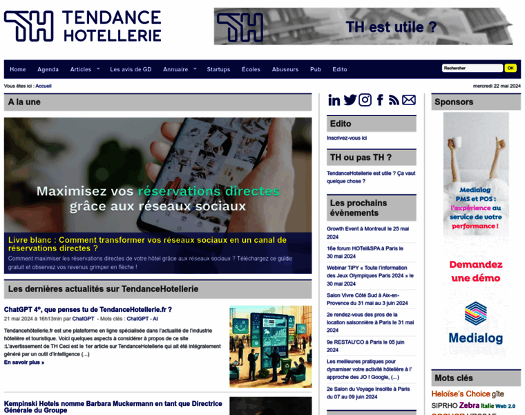 Tendancehotellerie.fr thumbnail