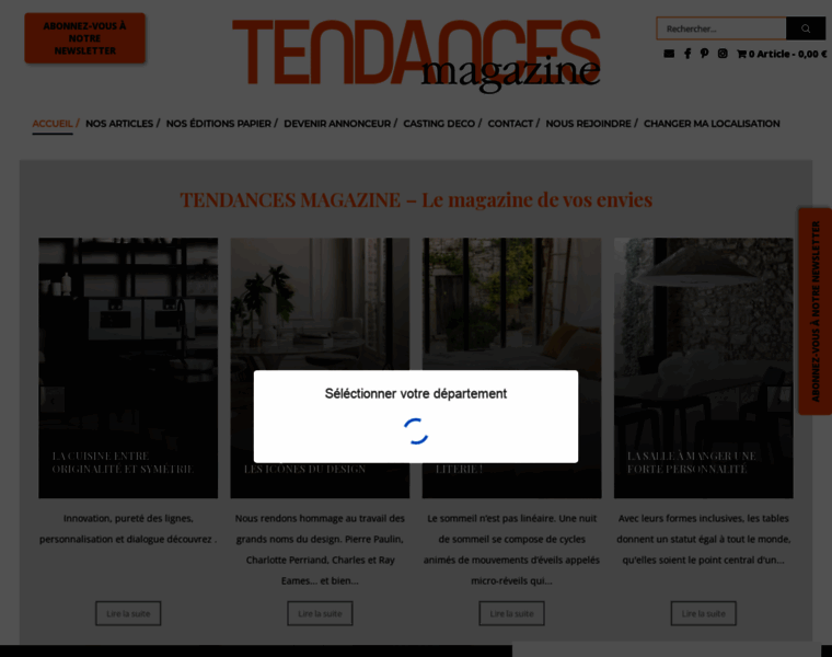 Tendances-magazine.com thumbnail