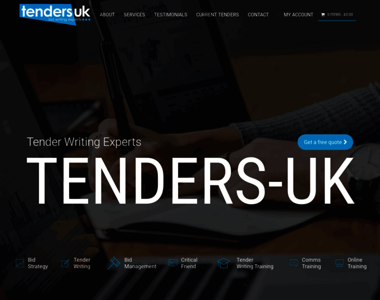 Tenders-uk.com thumbnail