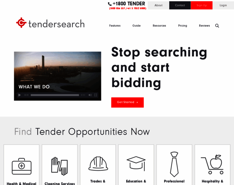 Tendersearch.com.au thumbnail