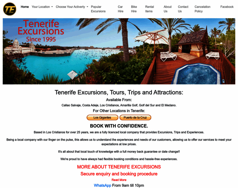 Tenerife-excursions.co.uk thumbnail
