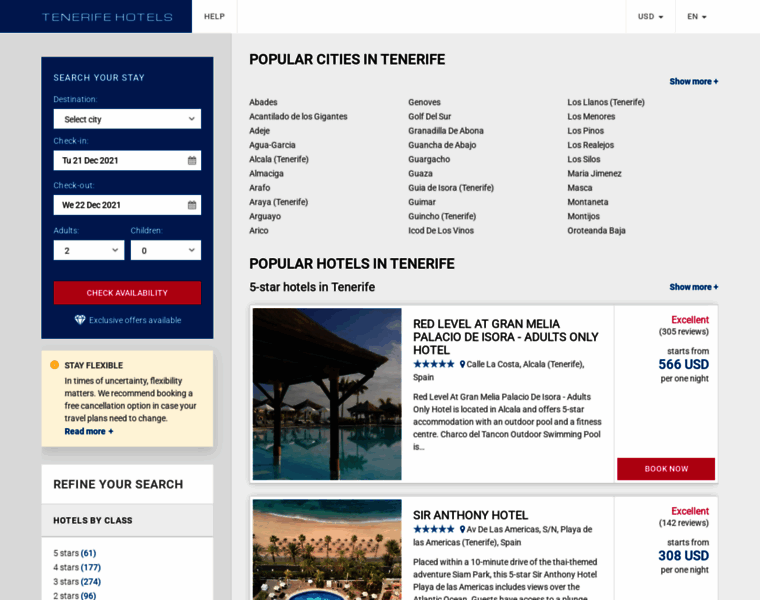 Tenerifehotel.net thumbnail Tenerifehotel.net thumbnail