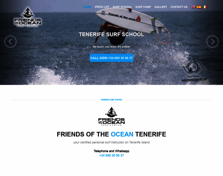 Tenerifesurfing.com thumbnail
