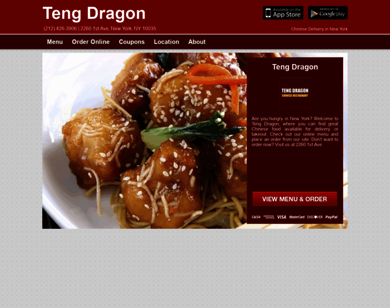 Tengdragon.com thumbnail