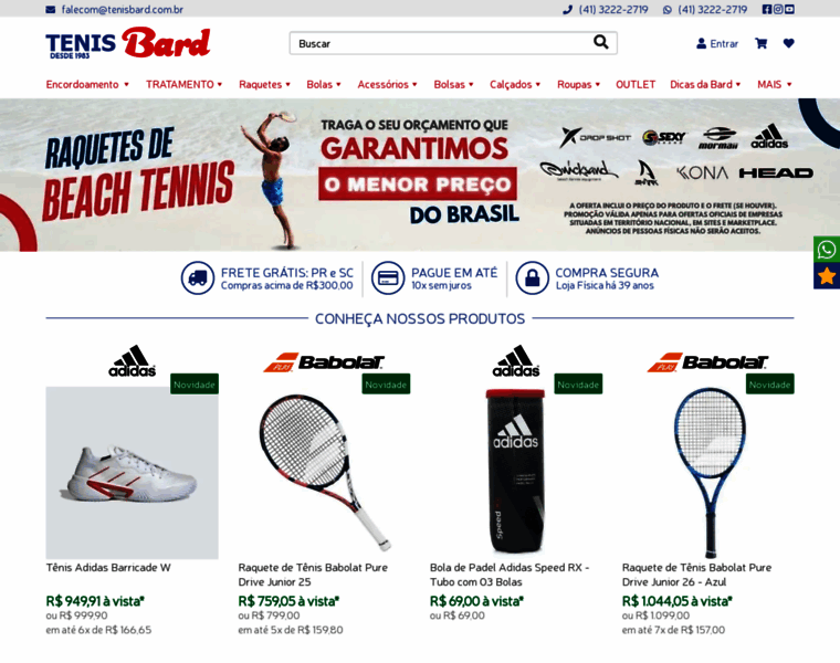 Tenisbard.com.br thumbnail