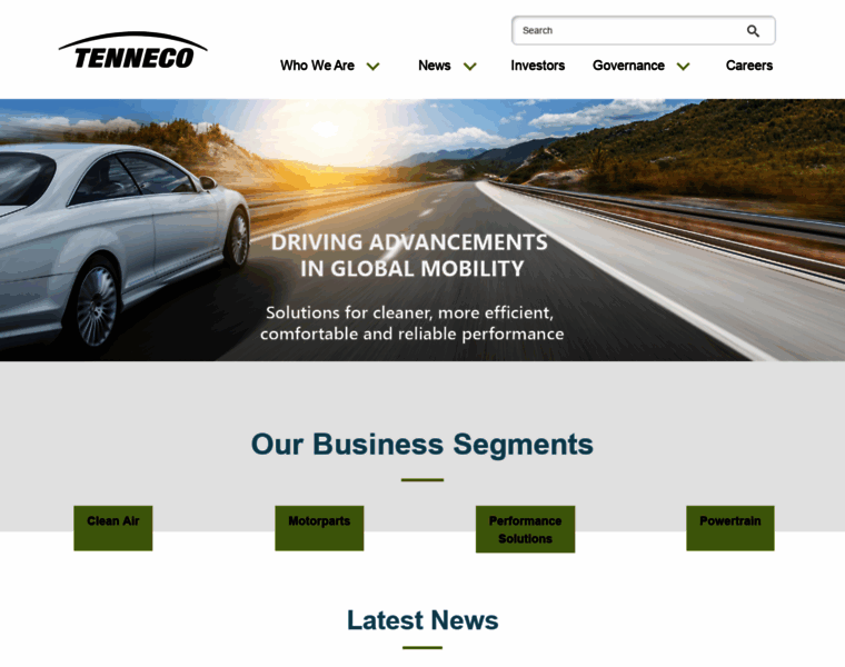 Tenneco-automotive.com thumbnail