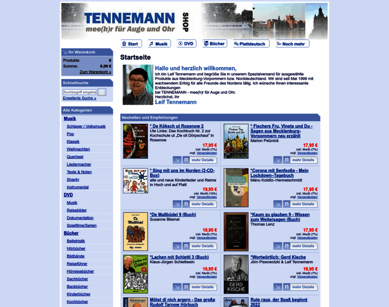 Tennemann.com thumbnail