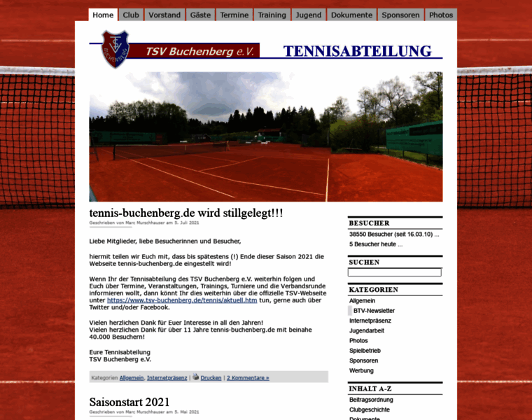 Tennis-buchenberg.de thumbnail