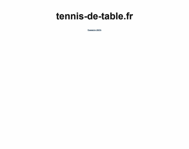 Tennis-de-table.fr thumbnail
