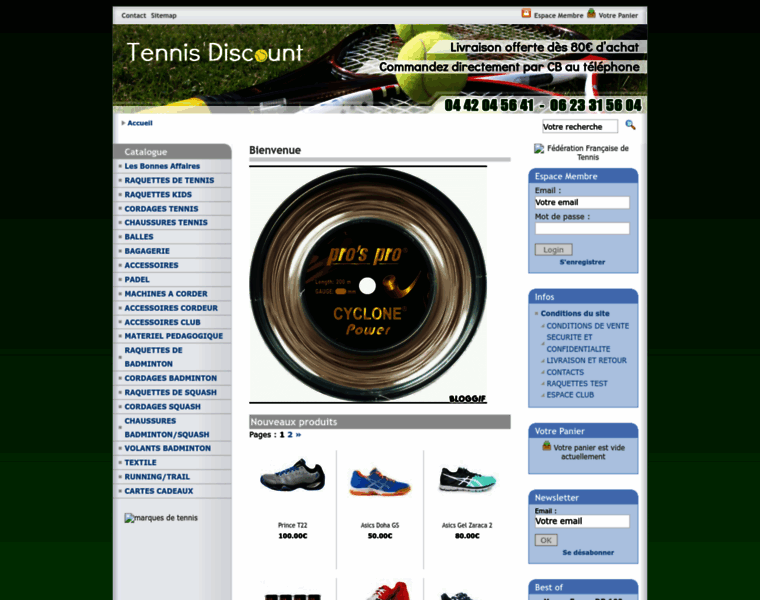 Tennis-discount.net thumbnail