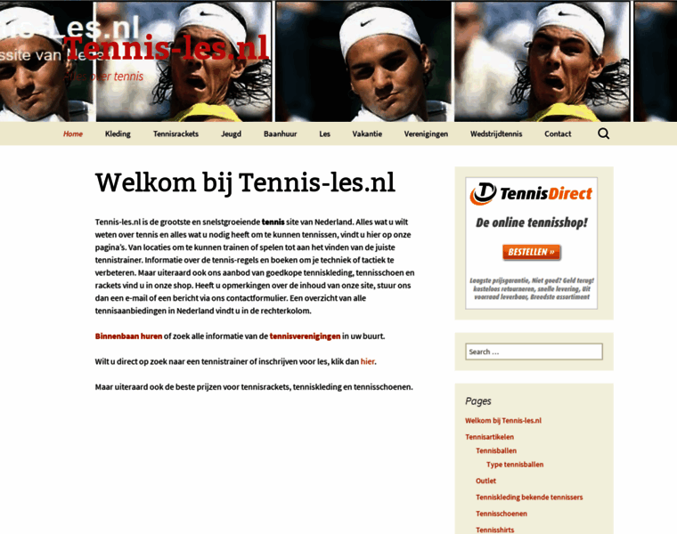Tennis-les.nl thumbnail
