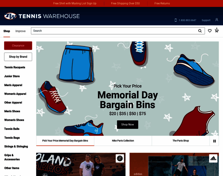 Tennis-warehouse.com thumbnail