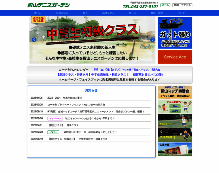 Tennis0101.co.jp thumbnail